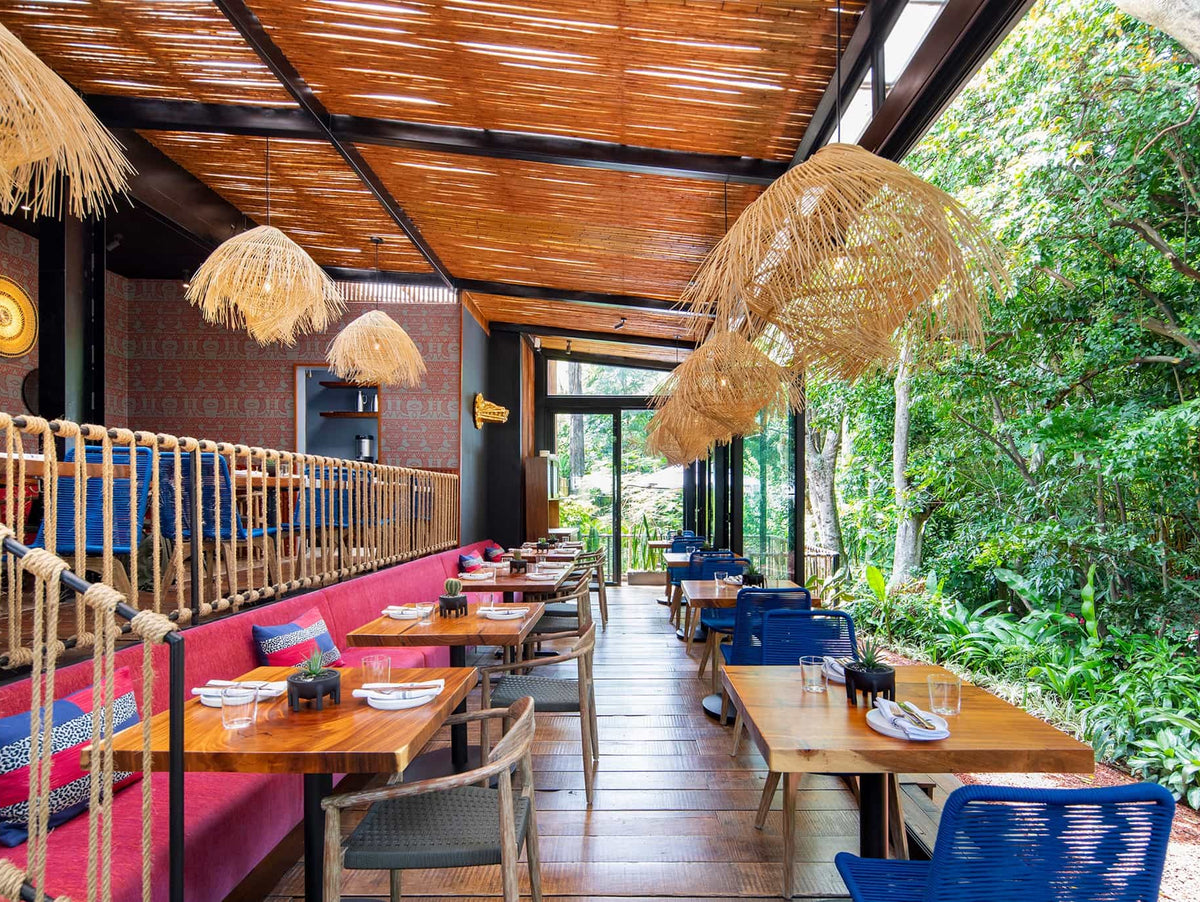 Tropical oasis with relaxed airs and casual elegance