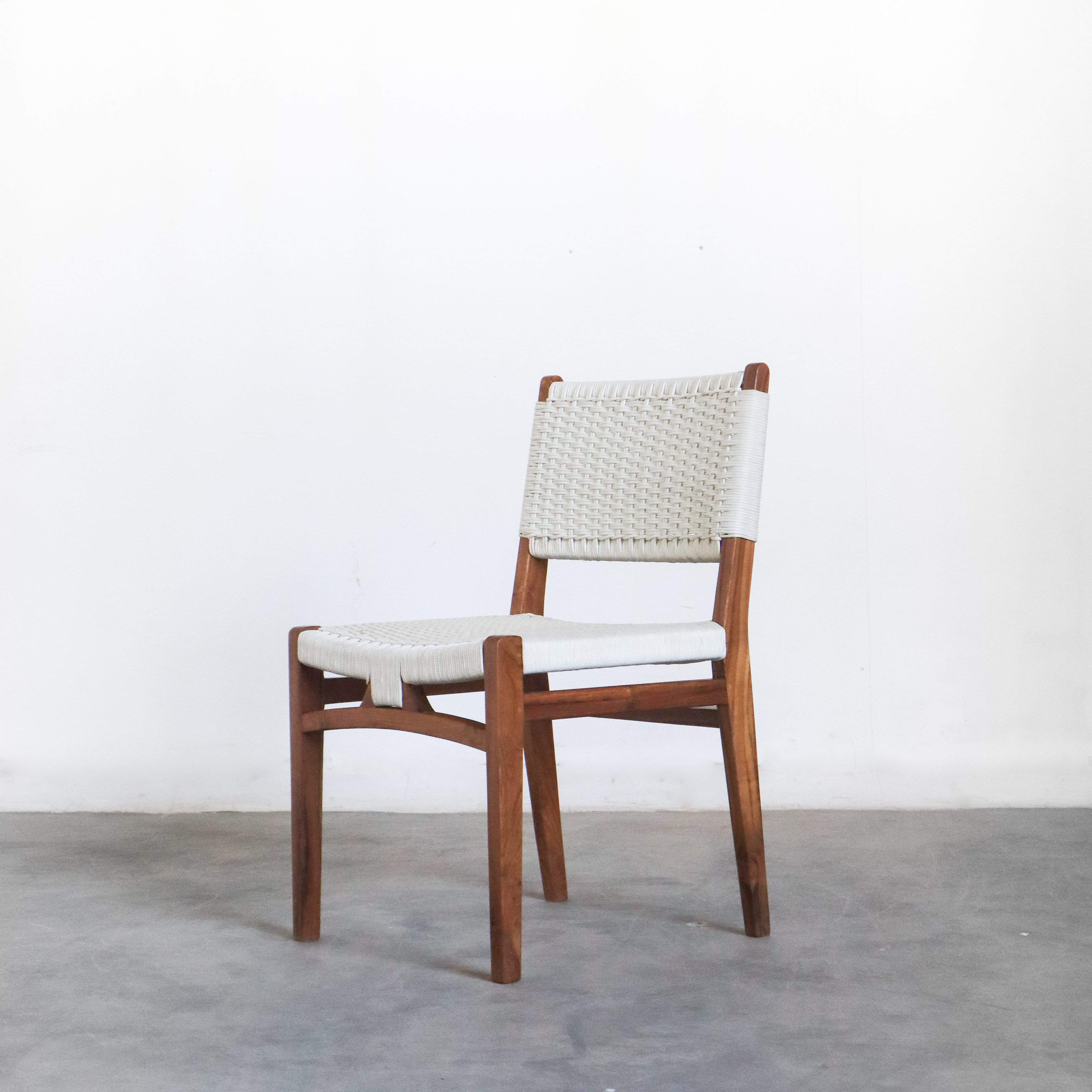 KUVO Hospitality Chairs Bari White Chair
