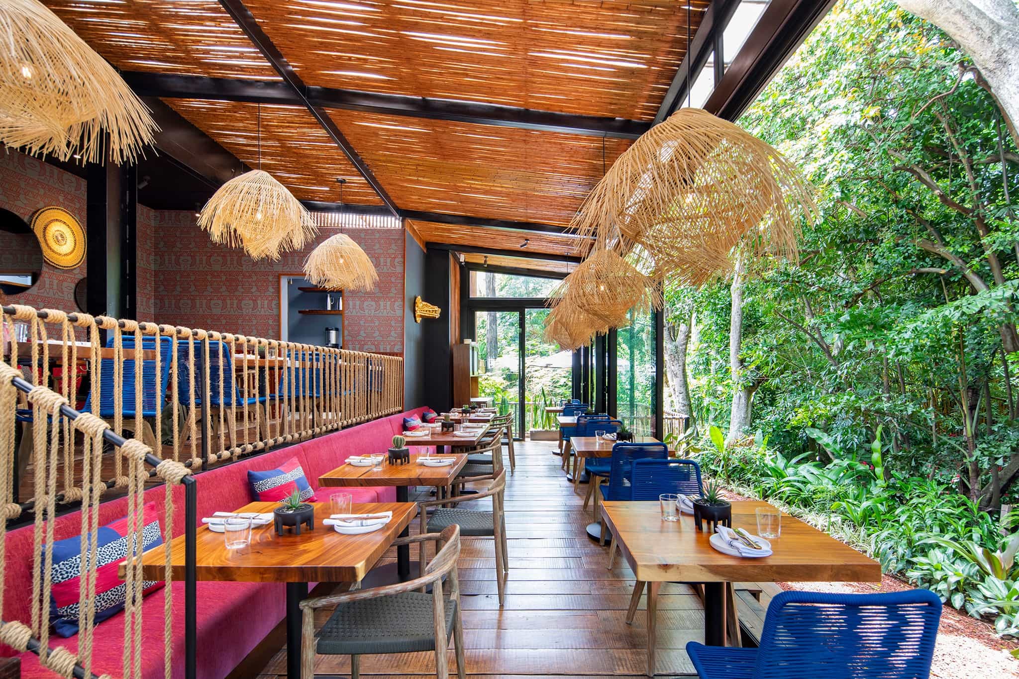 Tropical oasis with relaxed airs and casual elegance