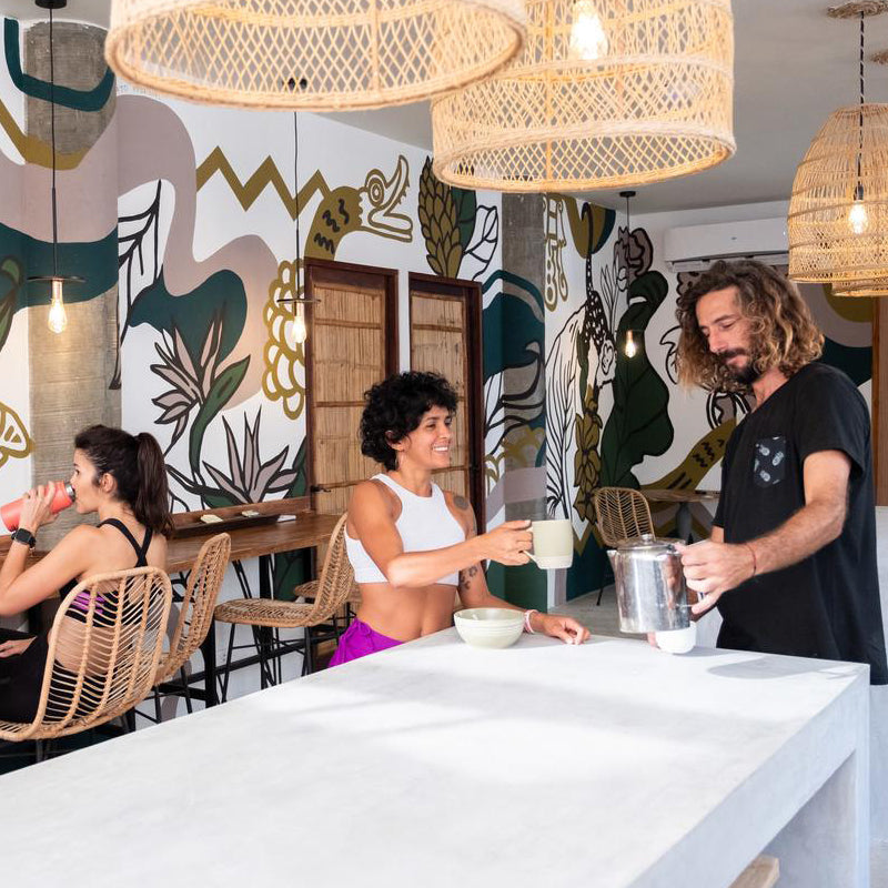 Hostels, a fresh interior design for young people