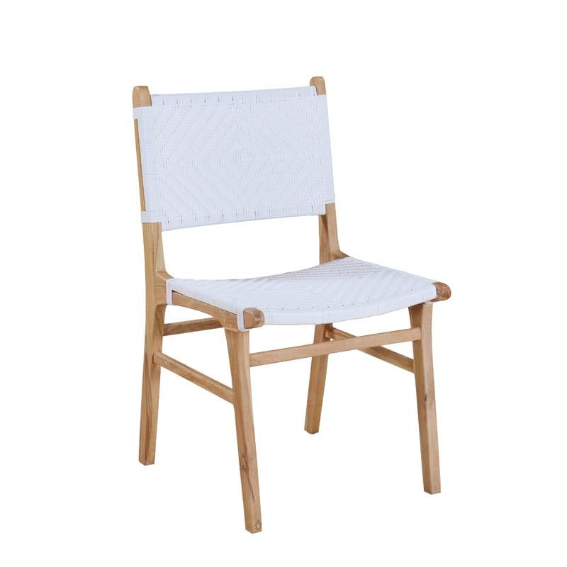 KUVO Hospitality Chairs Milan White Chair