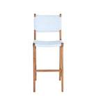 KUVO Hospitality Chairs Milan White Stool