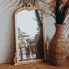 KUVO Hospitality Mirror Oz Golden Mirror
